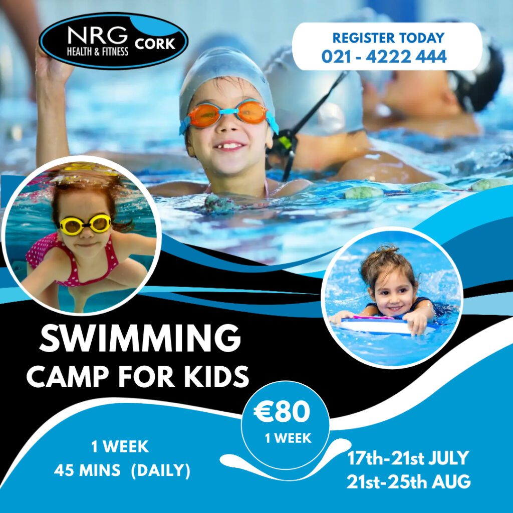 CORK KIDS SUMMER CAMP SCHEDULE 2023 - NRG Fitness